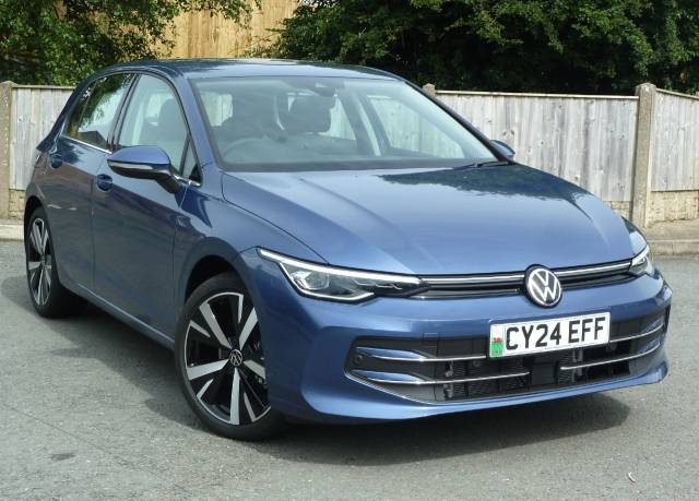 Volkswagen Golf Style 1.5 eTSI 150ps DSG Auto 2024 Facelift Hatchback Petrol Anemone Blue Metallic