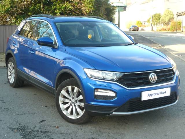 Volkswagen T-Roc 1.6 TDI SE 115ps 5dr Hatchback Diesel Ravenna Blue Metallic